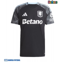 Camisa de Futebol Aston Villa Jadon Sancho #19 Equipamento Secundário 2025-26 Manga Curta